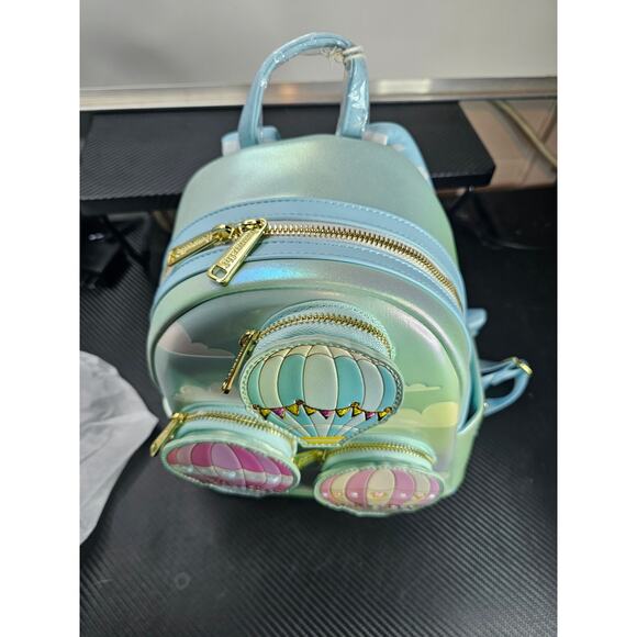 Loungefly Disney Mickey & Friends Hot Air Balloon Pockets Mini Backpack NWT - Picture 8 of 10